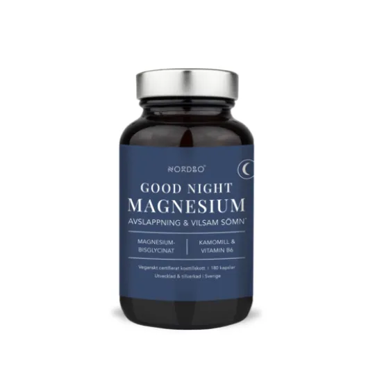 Nordbo Good Night Magnesium 180 kapslar
