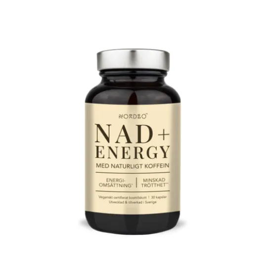 Nordbo NAD+ Energy 30 kapslar