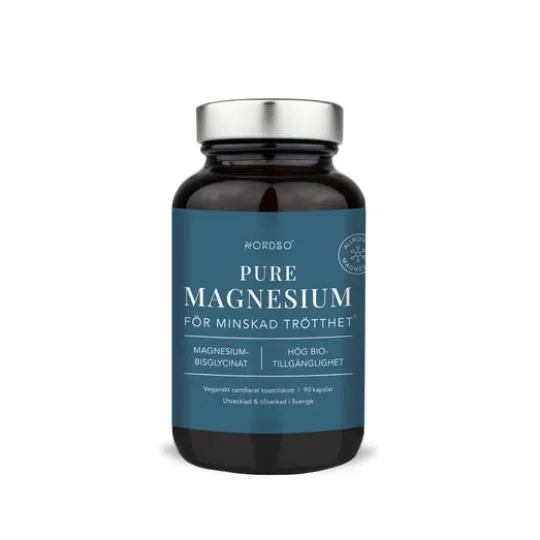 Nordbo Pure Magnesium 90 kapslar