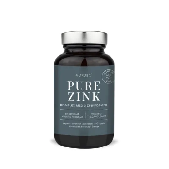 Nordbo Pure Zink 90 kapslar