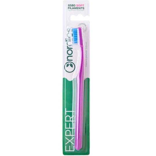 Nordics Curve Toothbrush Dark Purple Soft