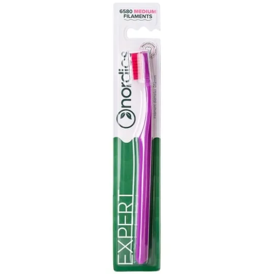 Nordics Curve Toothbrush Purple Medium