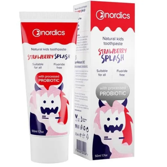 Nordics Kids 0+ Probiotic Strawberry Toothpaste 50 ml