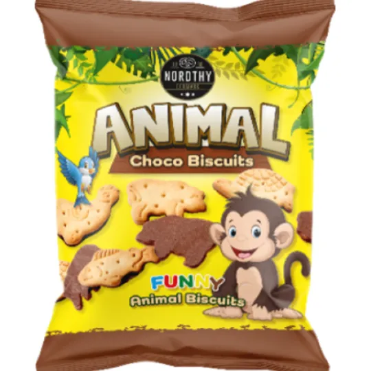 Nordthy Animal Choco Biscuit Barnkex 150 g