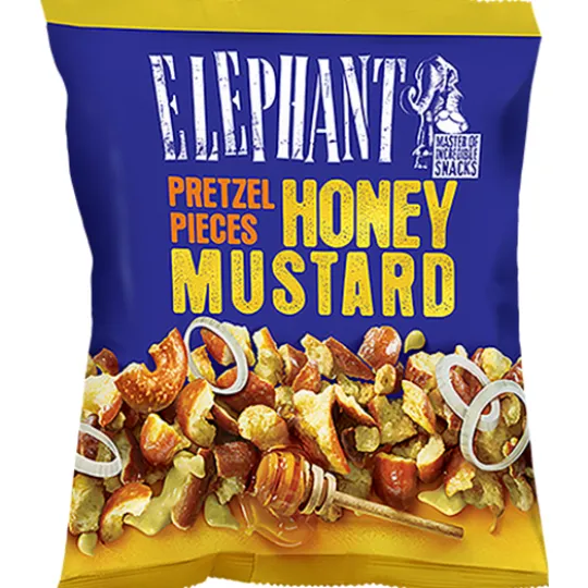 Nordthy Elephant Pretzel Pieces Honey mustard 125 g