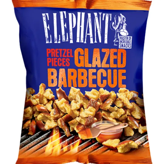 Nordthy Elephant Pretzel Pieces BBQ 125 g