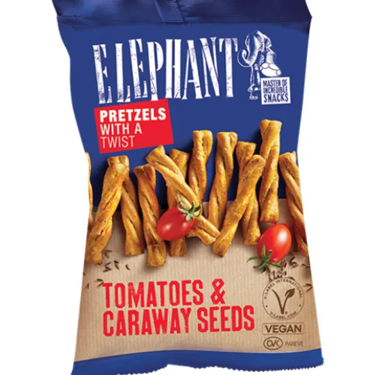Nordthy Elephant Twisted Tomatoes and Carraways 80 g