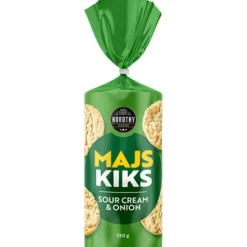 Nordthy Majskex Sourcream and Onion 120 g