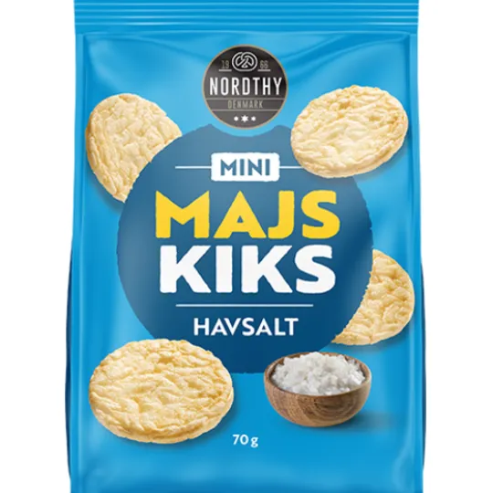 Nordthy Minimajskex Havssalt 70 g