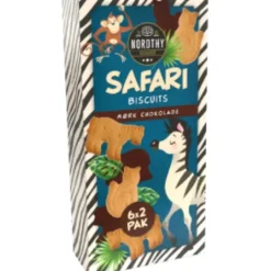 Nordthy Safari Biscuit Mörk choklad Barnkex 225 g