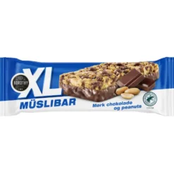 Nordthy XL Muslibars Jordnötter Mörk choklad 50 g