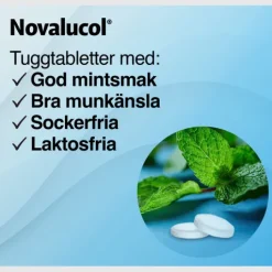 Novalucol, tuggtablett 100 st