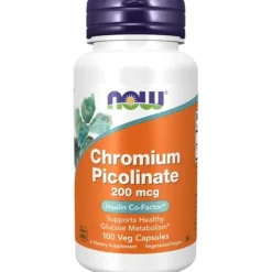 NOW Chromium Picolinate 200 mcg kapslar 100 st
