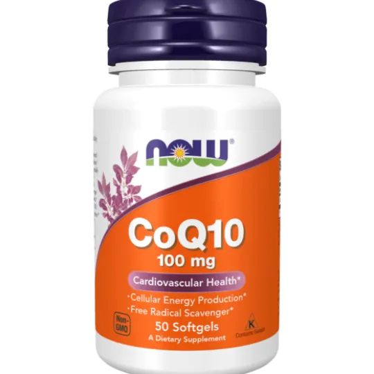 NOW CoQ10 100 mg 50 softgels