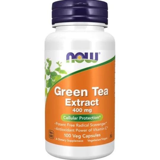 NOW Green Tea Extract 400 mg 100 kapslar