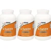 NOW L-lysine 1000 mg 100 tabletter 3-pack