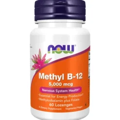 NOW Methyl B-12 5000 mcg 60 sugtabletter