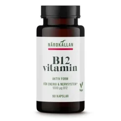 Närokällan B12 1000 mcg kapslar 90 st