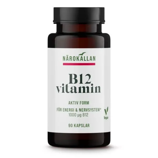 Närokällan B12 1000 mcg kapslar 90 st
