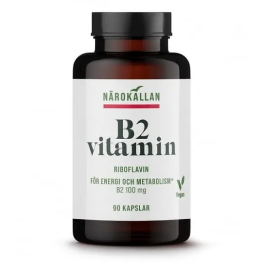 Närokällan B2 Riboflavin 100 mg 90 kapslar
