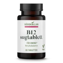 Närokällan B12 sugtablett 60 tabletter