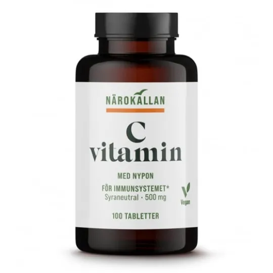 Närokällan C-vitamin 500 mg 100 tabletter