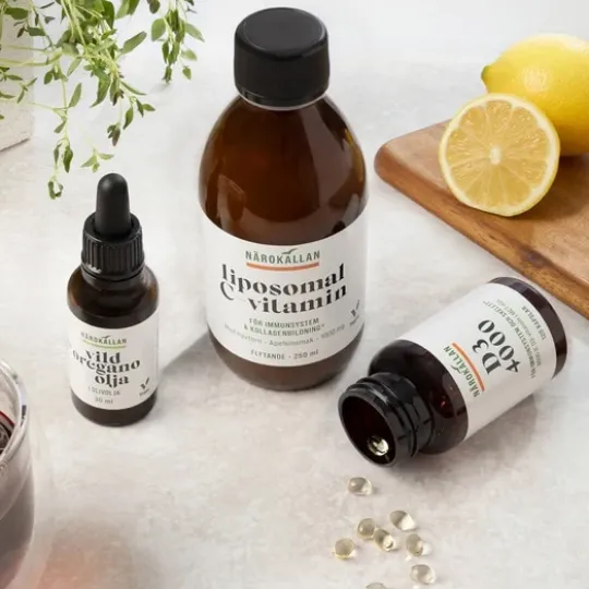 Närokällan D3 5000 Vegan 90 kapslar