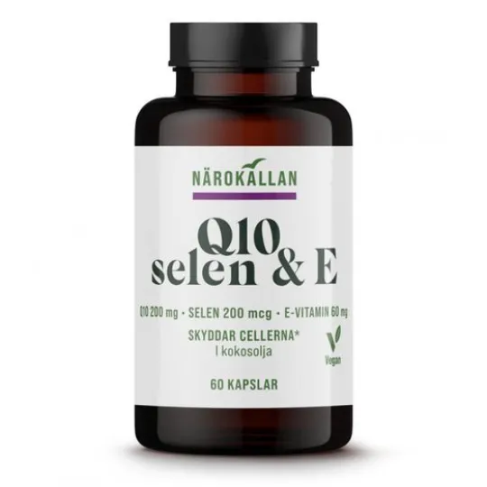 Närokällan Q10, Selen & E 60 kapslar