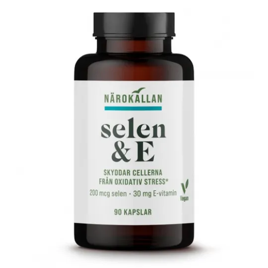 Närokällan Selen & E 90 kapslar