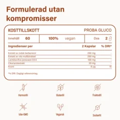 Nupure Proba Gluco Metabolism PRO 60 kapslar