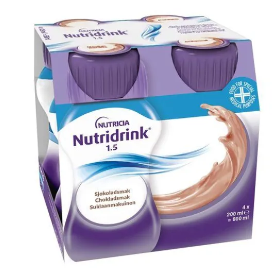 Nutridrink Choklad 4 x 200 ml