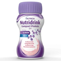 Nutridrink Compact Protein Jordgubb 4 x 125 ml