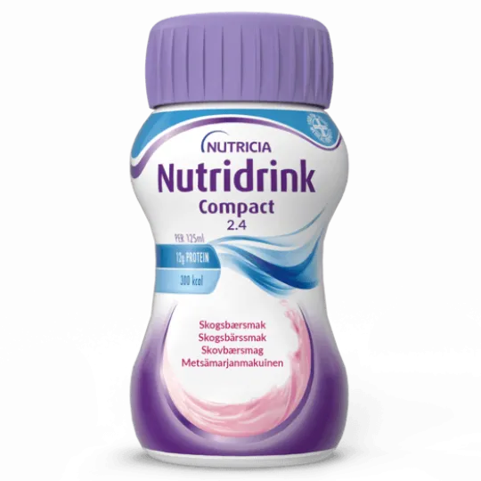 Nutridrink Compact Skogsbär 4 x 125 ml