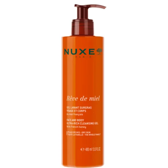 Nuxe Reve De Miel Face And Body Cleansing Gel 400 ml