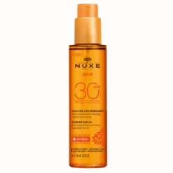 Nuxe Tanning Oil High Protection Spf 30 Face & Body 150ml