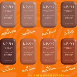 NYX Professional Makeup Buttermelt Bronzer 02.5 Butta Ballin 5 g