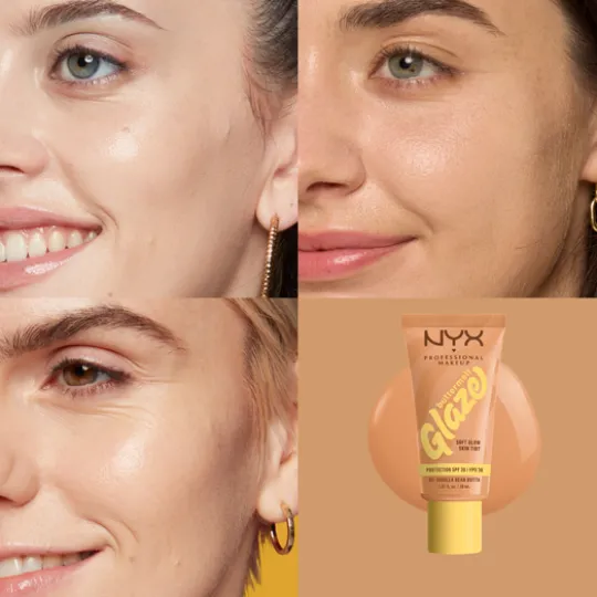 NYX Professional Makeup Buttermelt Glaze Skin Tint SPF30 Foundation 02 Vanilla Bean Butta 30 ml