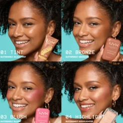 NYX Professional Makeup Buttermelt Highlighter 10 Glaze It Butta 5 g