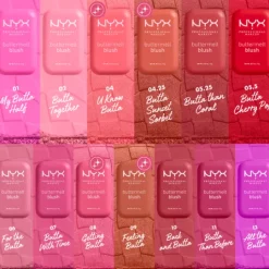 NYX Professional Makeup Buttermelt Blush 01 My Butta Half 5 g