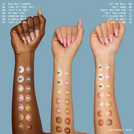 NYX Professional Makeup Buttermelt Glaze Highlighter Stix 04 My Melt Era 8 ml