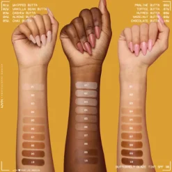 NYX Professional Makeup Buttermelt Glaze Skin Tint SPF30 Foundation 04 Almond Butta 30 ml