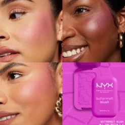 NYX Professional Makeup Buttermelt Blush 12 All The Butta 5 g
