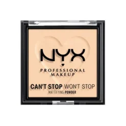 NYX Professional Makeup Can’t Stop Won’t Stop Mattifying Powder 02 Light 6 g