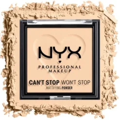 NYX Professional Makeup Can’t Stop Won’t Stop Mattifying Powder 02 Light 6 g
