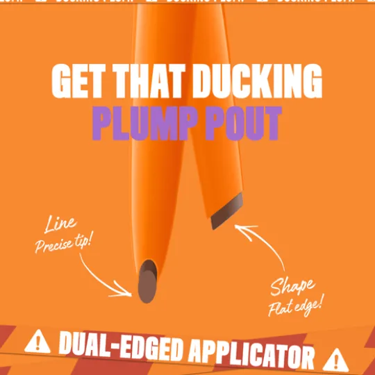 NYX Professional Makeup Duck Plump Lip Liner Läppenna 01 Duckng Clear 0,33 g