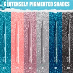 NYX Professional Makeup Epic Ink Liner Glitz Vattenfast Eyelinerpenna 05 Denim Dazzle 1 ml