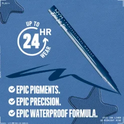 NYX Professional Makeup Epic Ink Waterproof Liquid Eyeliner 10 Midnight Rise 1 ml