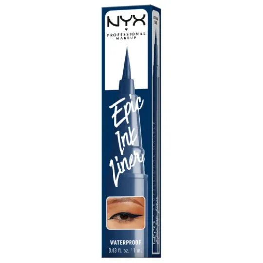 NYX Professional Makeup Epic Ink Waterproof Liquid Eyeliner 10 Midnight Rise 1 ml