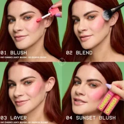 NYX Professional Makeup Fat Cheeks Blush 6 Bouncin Berry 8 ml