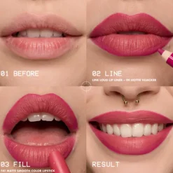 NYX Professional Makeup Fat Matte Slick Click Lip Balm 09 Mauve Cloud 8 ml